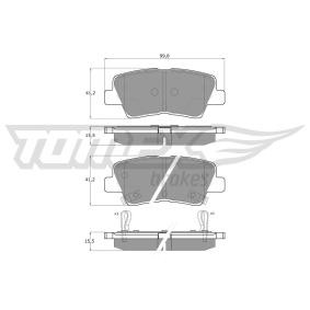 Compre Pastilhas de travão da TOMEX brakes TX 17-69 a um preço baixo por 21,47 €