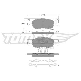 Bremsbeläge von TOMEX brakes