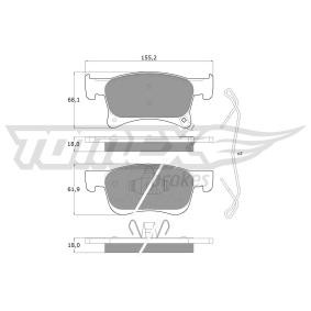 Bremsbeläge von TOMEX brakes