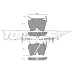 Acquista Kit pastiglie freni da TOMEX brakes TX 17-99 a buon mercato per soli 56,96 €