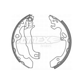 Compre Maxilas de travão de TOMEX brakes online para FOCUS II Cabriolet a preços moderados