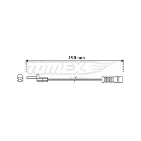 Acquista Sensore di usura delle pastiglie freni da TOMEX brakes TX 30-09 a buon mercato per soli 5,48 €