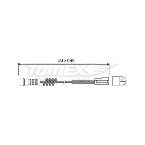 Acquista Sensore di usura delle pastiglie freni da TOMEX brakes TX 30-54 a buon mercato per soli 2,75 €