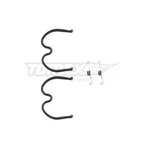 Comprar Juego de accesorios, zapatas de freno de TOMEX brakes TX 40-37 a bajo precio de 10,24 €