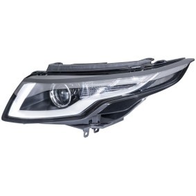 Compre Faros de HELLA online para Range Rover Evoque Cabrio (L538) a precios moderados