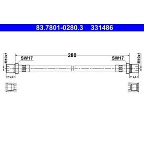 Acquista Tubo freno da ATE 83.7801-0280.3 a buon mercato per soli 48,74 €