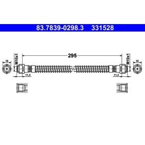 Bremsschlauch 83.7839-0298.3