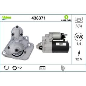 Köp Startmotor av VALEO 438371 till det låga priset 1985,89 kr