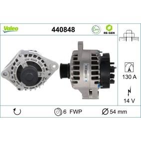 Lichtmaschine von VALEO 440848
