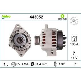 Køb Generator af VALEO 443052 til den lave pris 1581,28 DKK