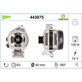 Lichtmaschine 443075 von VALEO günstig für 204,74 € online kaufen