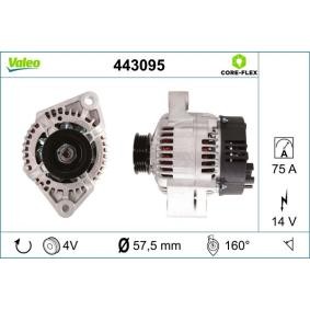 Lichtmaschine 443095 von VALEO günstig für 204,57 € online kaufen