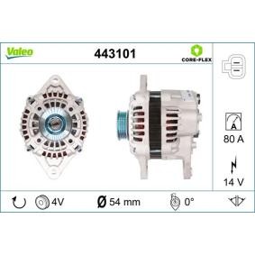 Kjøp Dynamo av VALEO 443101 til den lave prisen 8223,81 NOK