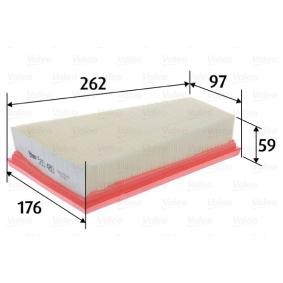 Luftfilter 585480 für INFINITI