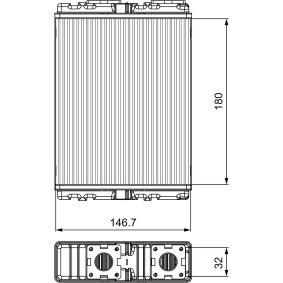 Acquista Scambiatore calore per riscaldamento abitacolo da VALEO 811557 a buon mercato per soli 43,48 €
