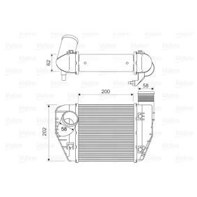 Köp Intercooler av VALEO 818326 till det låga priset 1003,37 kr