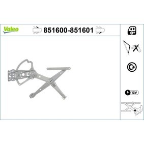 Fensterheber 851600 von VALEO günstig für 62,18 € online kaufen