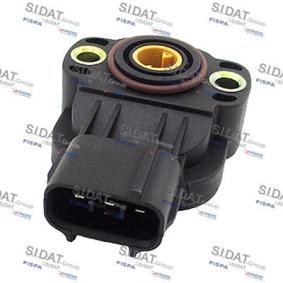 Drosselklappenpotentiometer von SIDAT