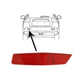 Rückstrahler für NISSAN von VAN WEZEL