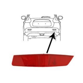 Rückstrahler für NISSAN von VAN WEZEL