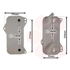 Acquista Radiatore olio, Cambio automatico da VAN WEZEL 58013709 a buon mercato per soli 64,83 €