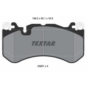 Acquista Kit pastiglie freni da TEXTAR 2468101 a buon mercato per soli 115,12 €