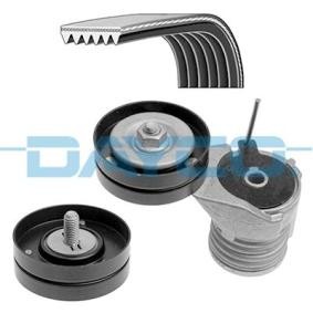 SKODA Keilrippenriemensatz von DAYCO