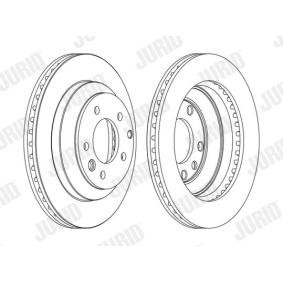 Bremsscheibe 562393JC-1 von JURID günstig für 49,07 € online kaufen
