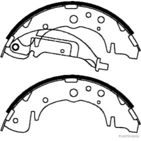 Acquista Kit ganasce freni da HERTH+BUSS JAKOPARTS J3500518 a buon mercato per soli 63,99 €