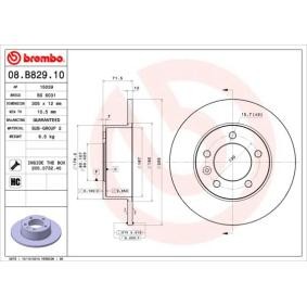 Achetez des Disque de frein BREMBO 08.9138.11 à prix pour 33,22 €