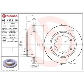 Kjøp Bremsecaliper av BREMBO F 18 001 til den lave prisen 1410,89 NOK