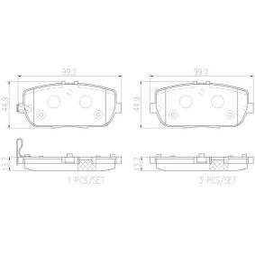 Køb Bremseklodser af BREMBO P49044N til den lave pris 350,64 DKK