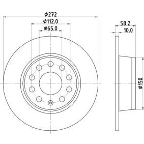 SKODA Bremsscheibe von MINTEX
