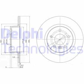 Køb Bremseskive af DELPHI BG3227C til den lave pris 342,24 DKK