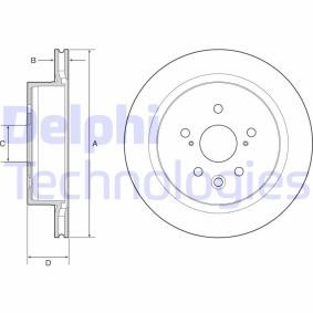 Bremsscheiben von DELPHI für RC (GSC1_, USC1_) günstig online kaufen