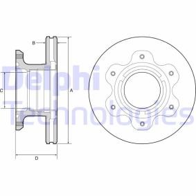 Comprar Disco de freno de DELPHI BG9227 a bajo precio de 51,28 €