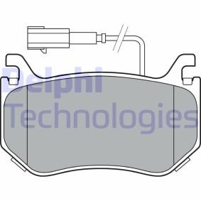 Achetez des Plaquettes de frein DELPHI LP3381 à prix pour 48,03 €