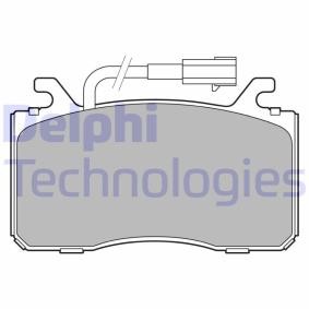 Achetez des Plaquettes de frein DELPHI LP3435 à prix pour 50,45 €