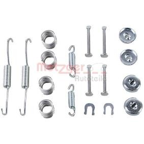 Comprar Juego de accesorios, zapatas de freno de METZGER 105-0778 a bajo precio de 7,37 €