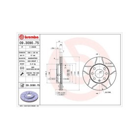 Bremsscheibe 360406037305 von MAGNETI MARELLI günstig für 71,68 € online kaufen