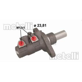 Achetez des Maître-cylindre de frein METELLI 05-1120 à prix pour 91,81 €