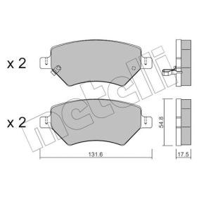 Acquista Kit pastiglie freni da METELLI 22-1049-0 a buon mercato per soli 27,77 €