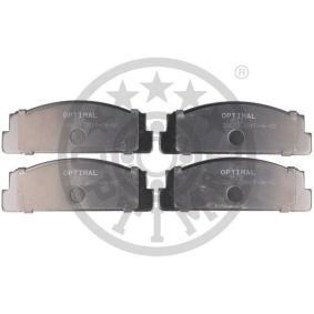 Acquista Kit pastiglie freni da OPTIMAL BP-03512 a buon mercato per soli 22,99 €