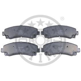 Acquista Kit pastiglie freni da OPTIMAL BP-12562 a buon mercato per soli 154,49 €