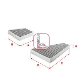 Compre Filtro, ar do habitáculo da SOFIMA S 4302 CA a um preço baixo por 37,31 €