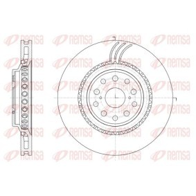 Acquista Disco freno da REMSA 61878.10 a buon mercato per soli 134,29 €