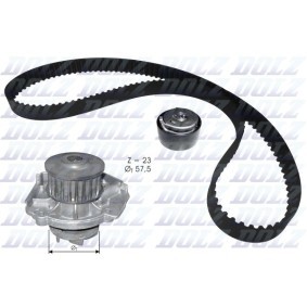 Achetez des Kit de distribution + pompe à eau DOLZ KD119 à prix pour 64,81 €