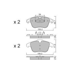 Acquista Kit pastiglie freni da AISIN BPCI-1008 a buon mercato per soli 47,17 €