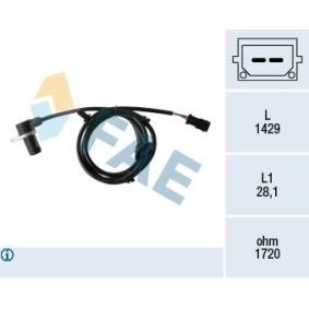 Kjøp Sensor, ABS av FAE 78460 til den lave prisen 2201,03 NOK