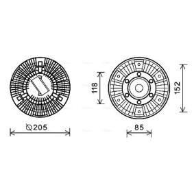 Køb Kobling, kølerventilator af AVA COOLING SYSTEMS DFC066 til den lave pris 3494,31 DKK